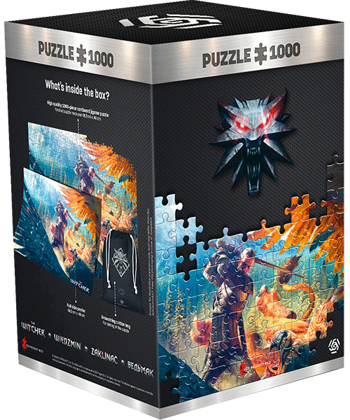 Good Loot Witcher: Griffin Fight puzzle Obrázek