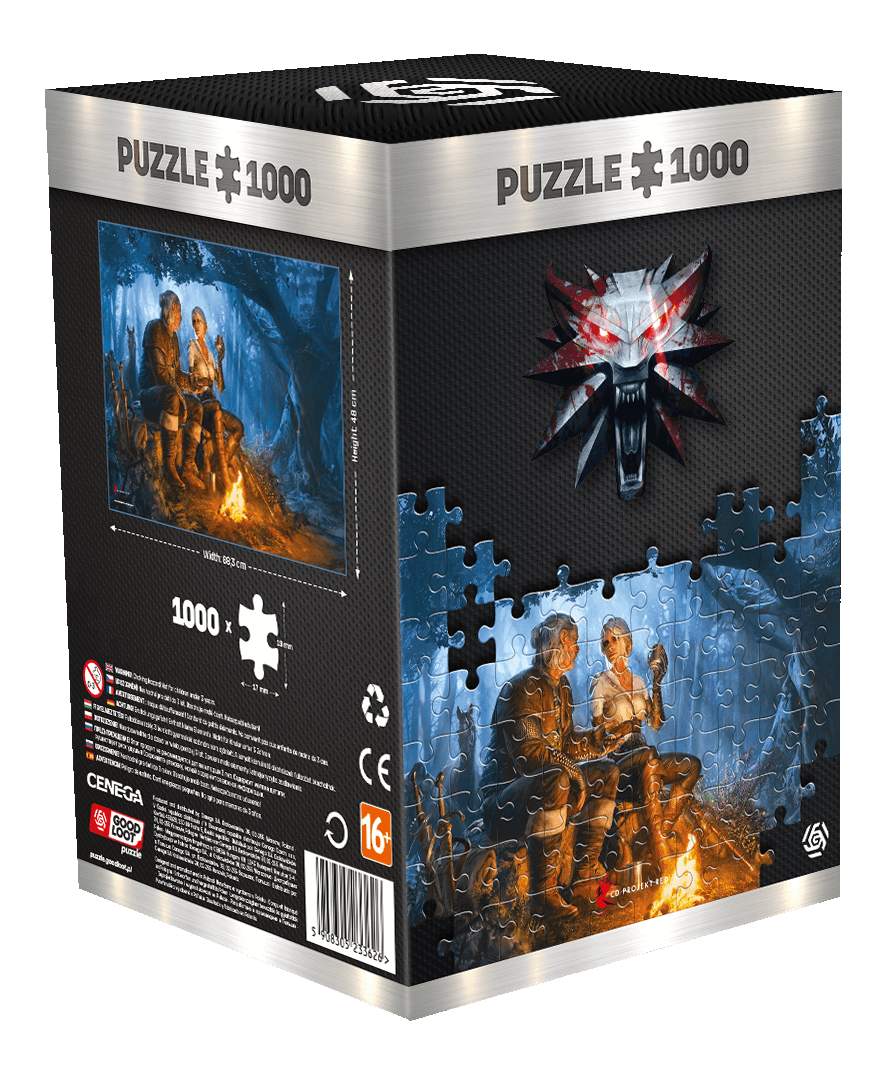 Good Loot Witcher: Journey of Ciri puzzle Obrázek