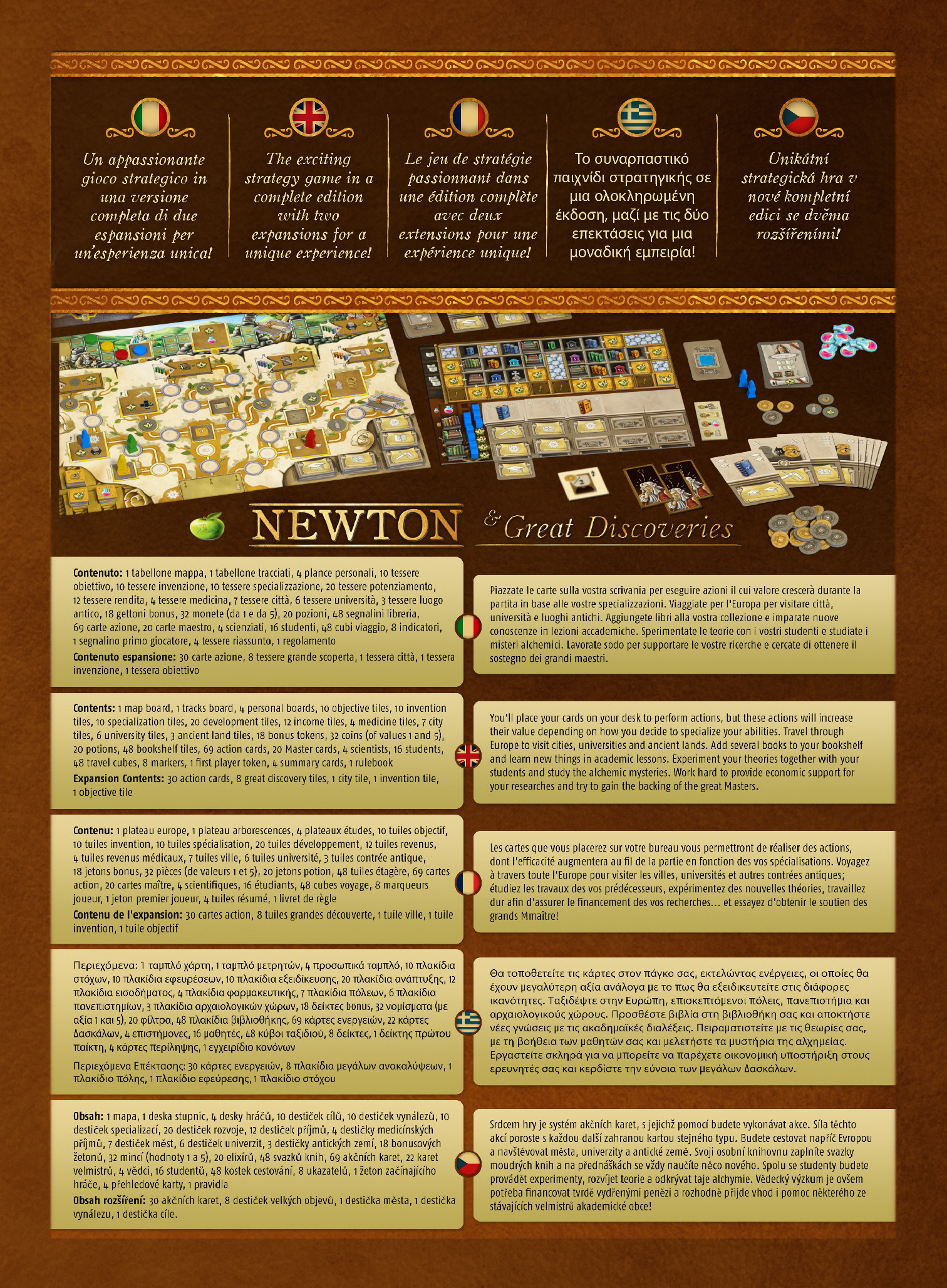 TLAMA games Newton & Velké objevy CZ/EN/FR/IT Obrázek