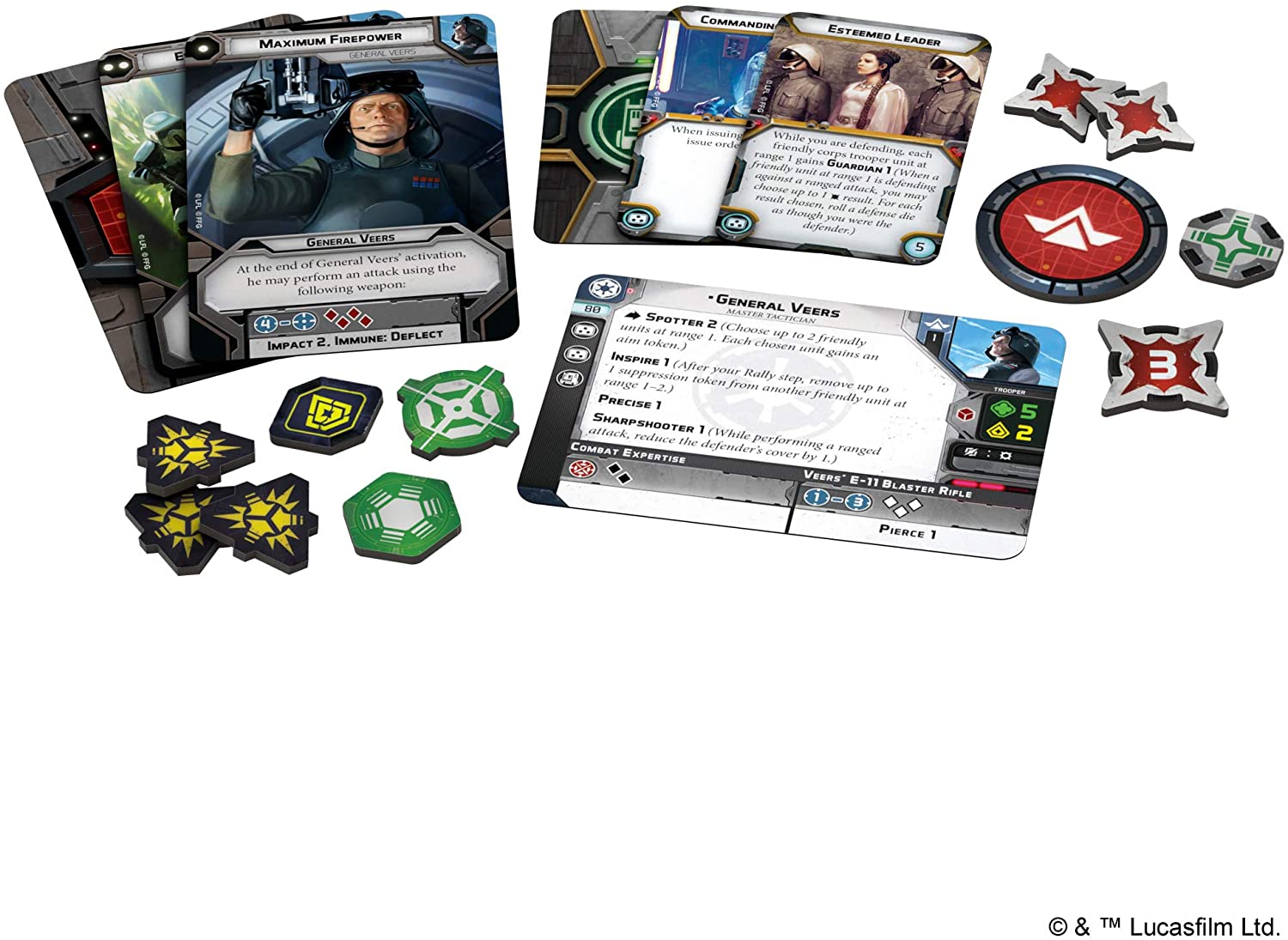 Fantasy Flight Games Star Wars: Legion - General Veers Obrázek