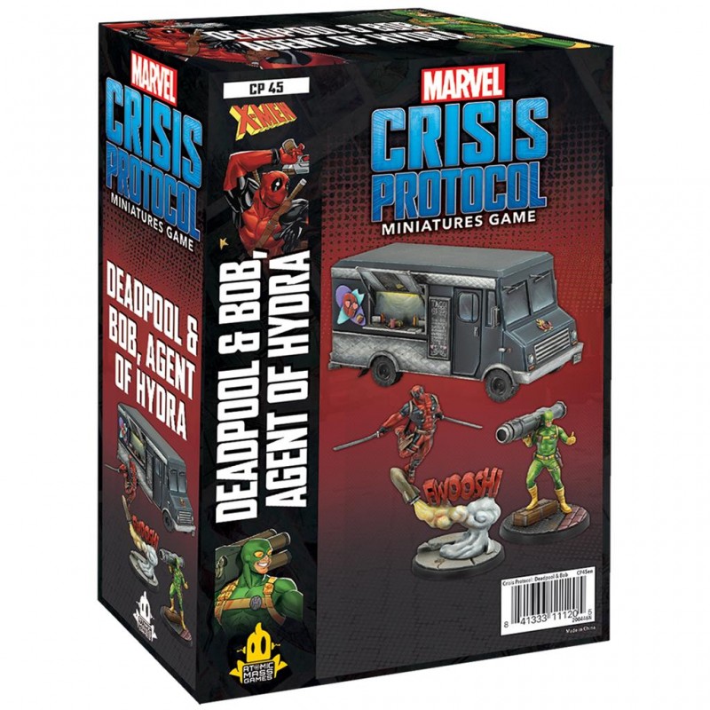 Atomic Mass Games Marvel Crisis Protocol: Deadpool & Bob, Agent of Hydra Obrázek