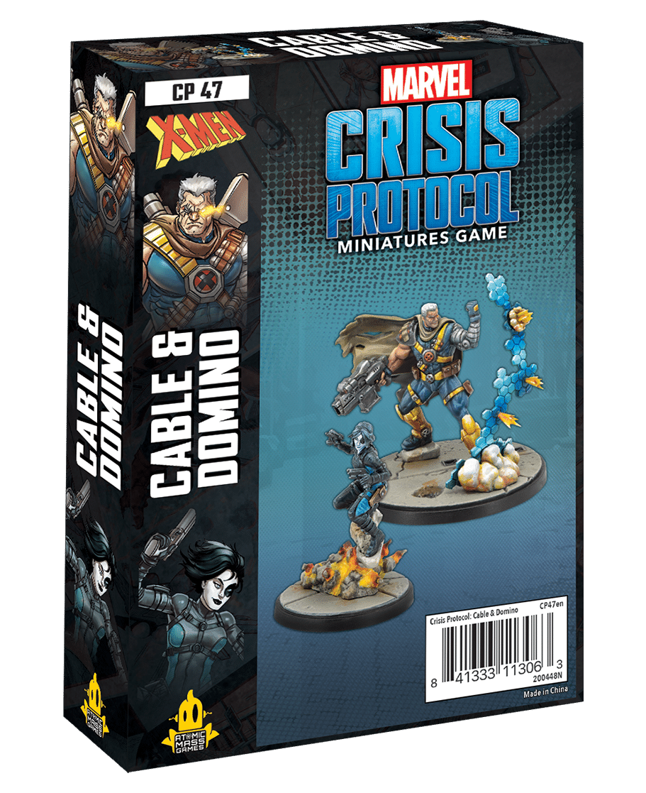 Atomic Mass Games Marvel Crisis Protocol: Cable & Domino Obrázek
