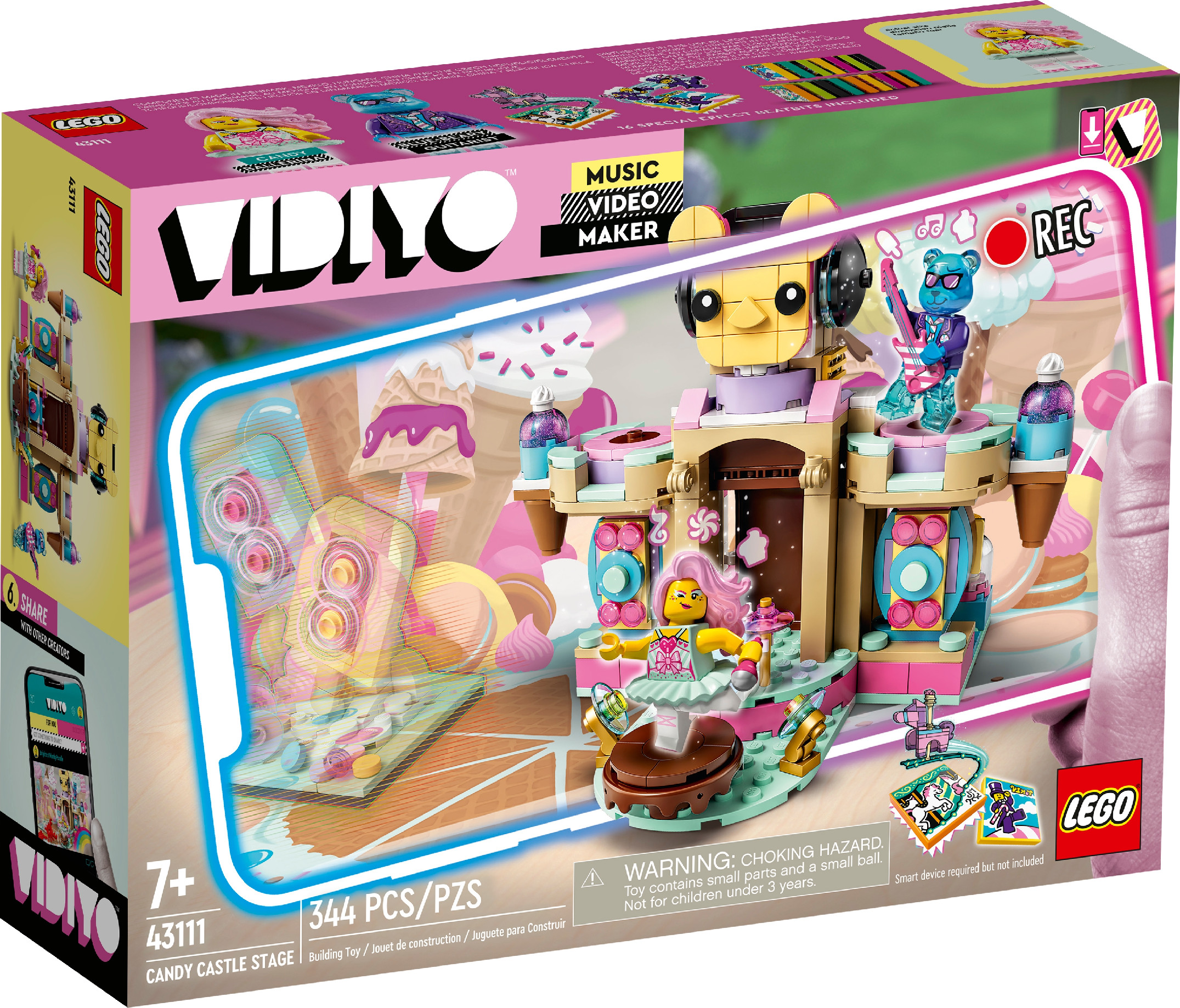 LEGO Candy Castle Stage 43111 Obrázek