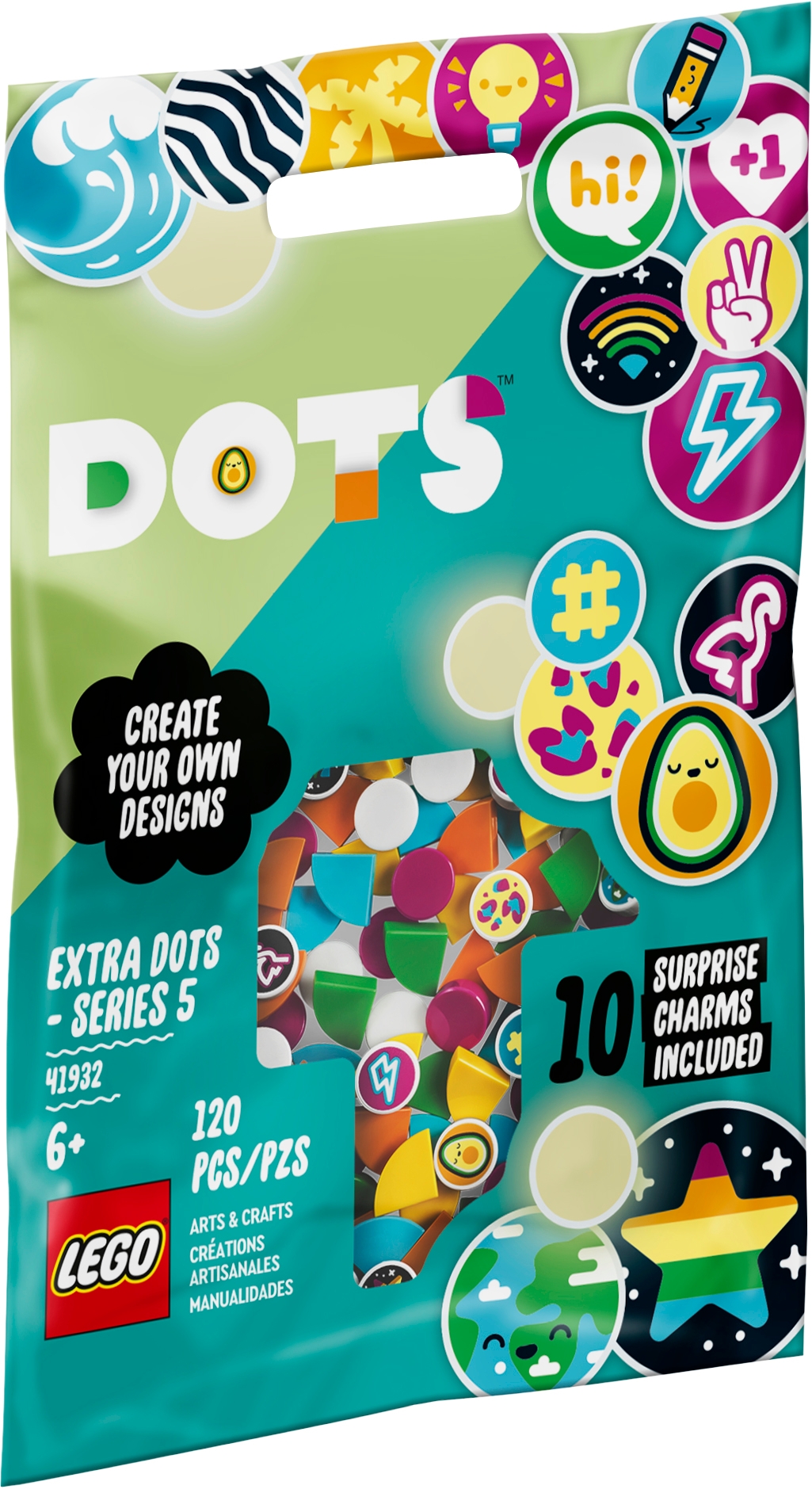 LEGO DOTS doplňky – 5. série 41932 Obrázek