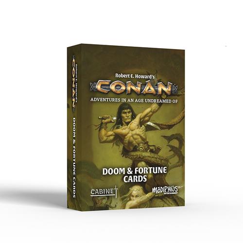 Modiphius Entertainment Conan: Doom and Fortune Cards Obrázek