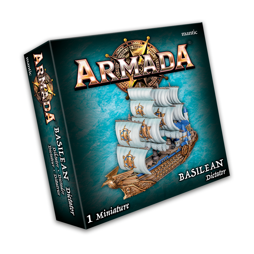 Mantic Games Armada - Basilean Dictator Obrázek
