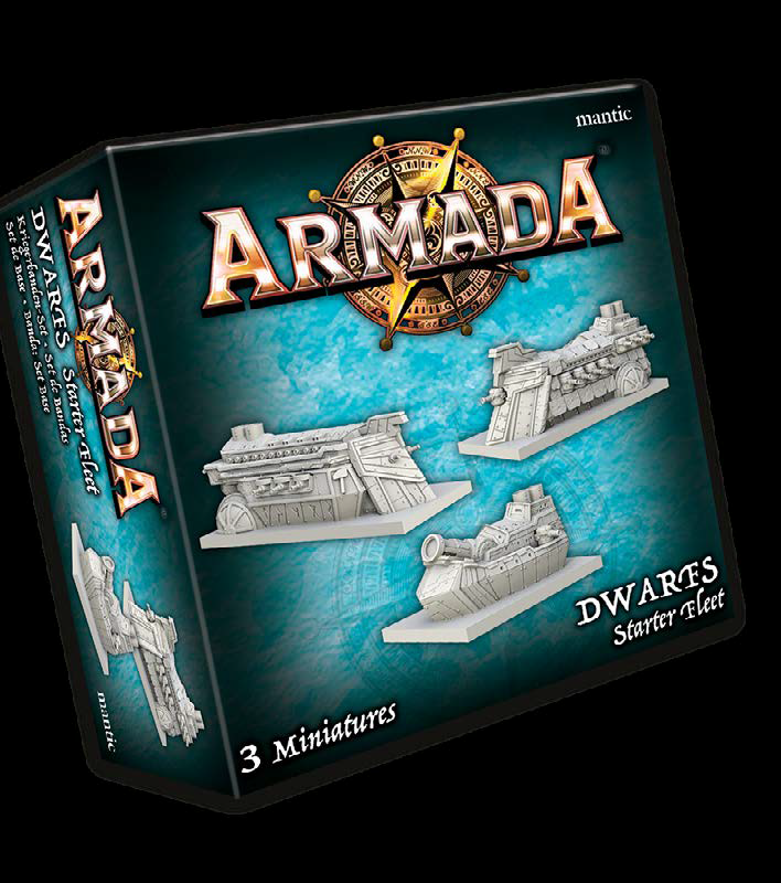 Mantic Games Armada - Dwarf Starter Fleet Obrázek