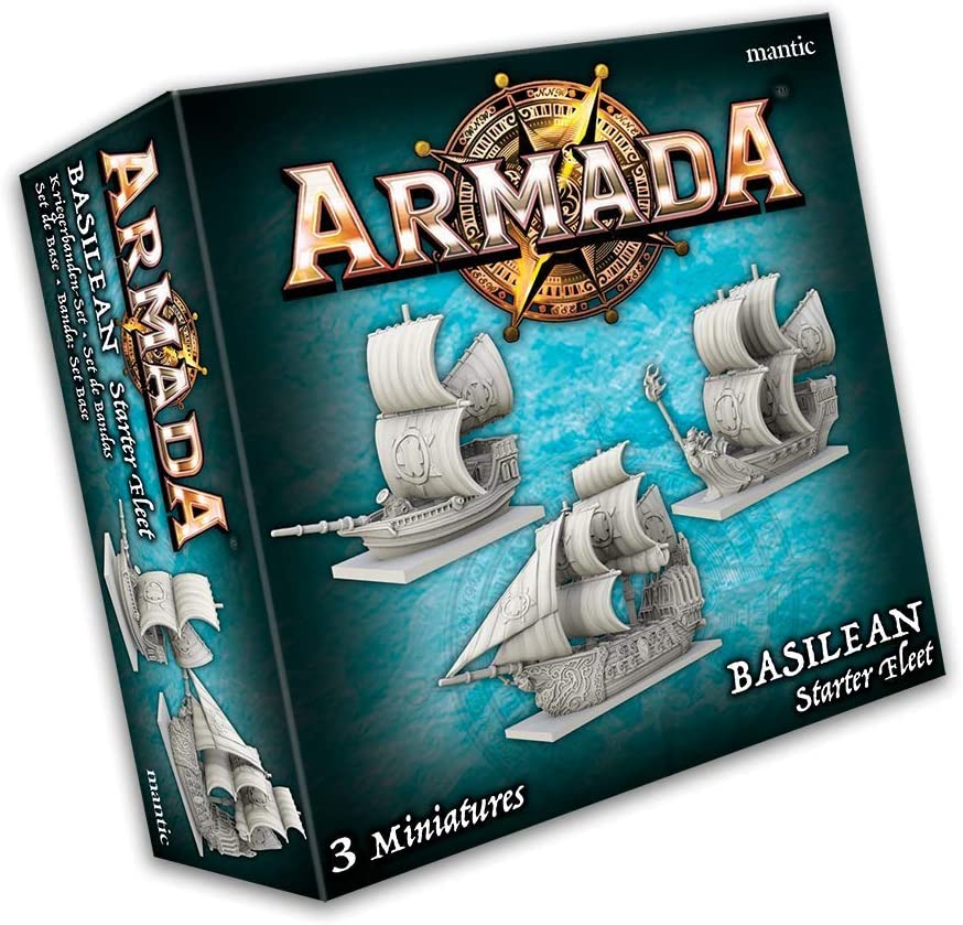 Mantic Games Armada - Basilean Starter Fleet Obrázek