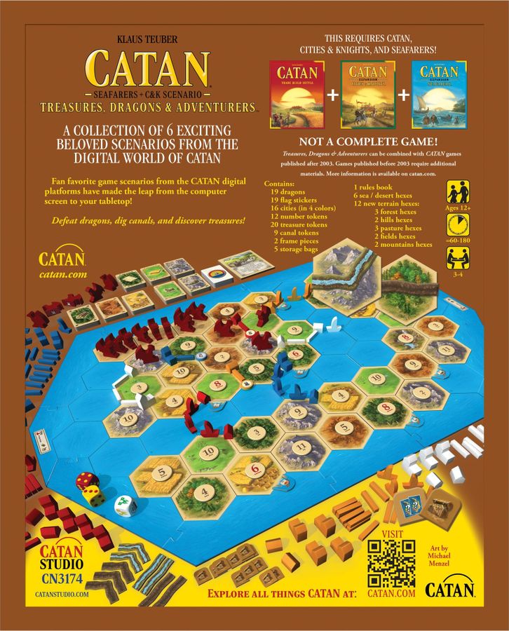 Catan Studio Catan - Treasures, Dragons & Adventurers Obrázek