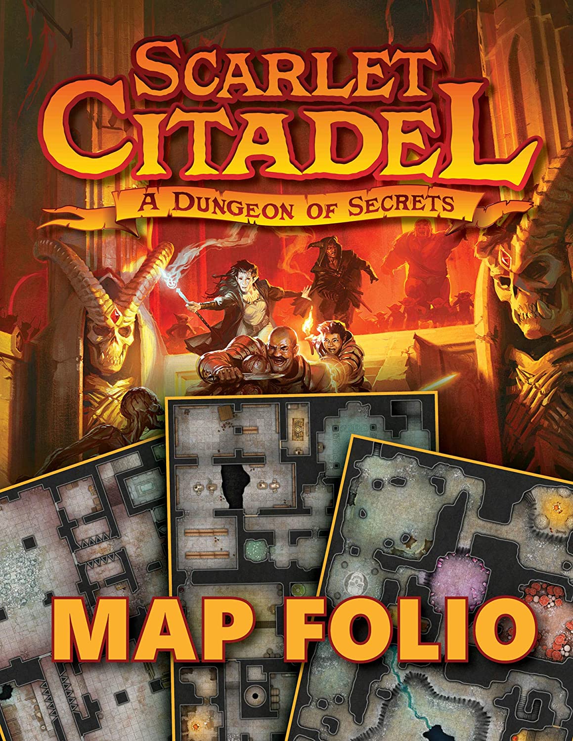 Paizo Publishing Scarlet Citadel Map Folio Obrázek