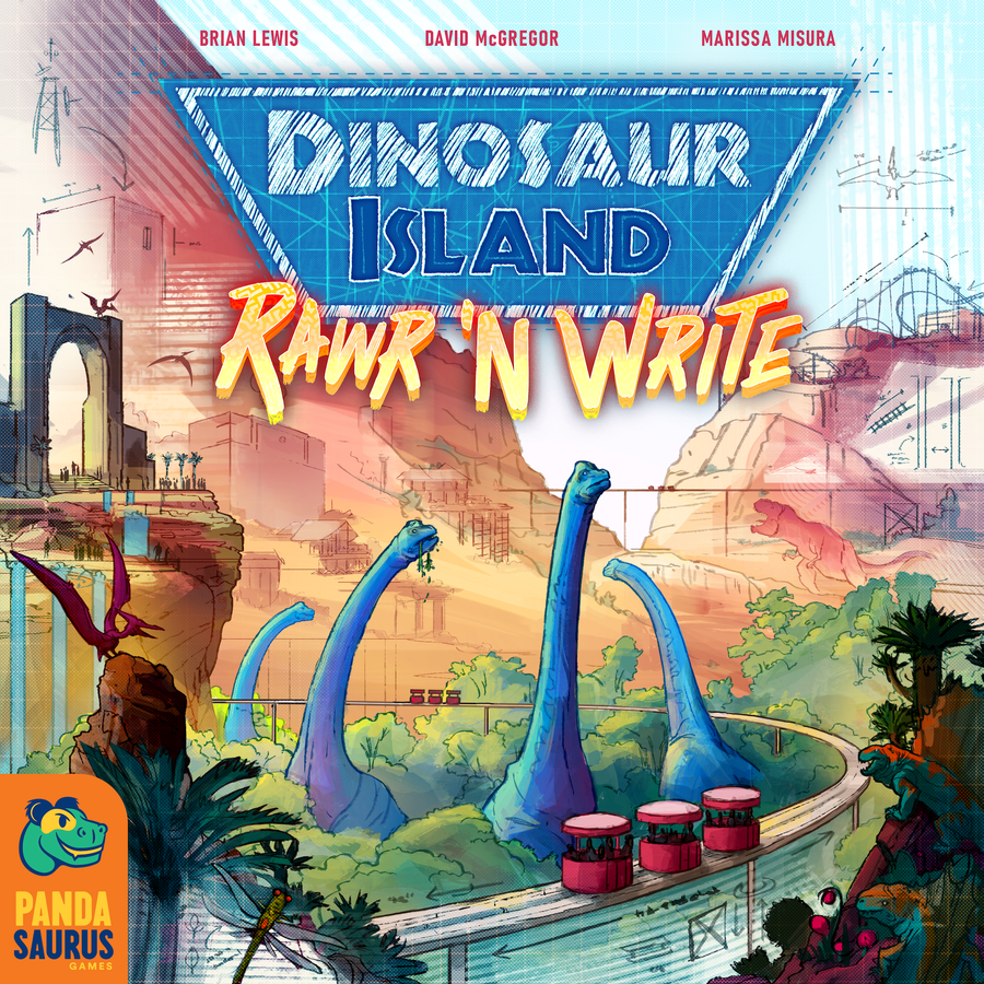 Pandasaurus Games Dinosaur Island: Rawr n Write Obrázek
