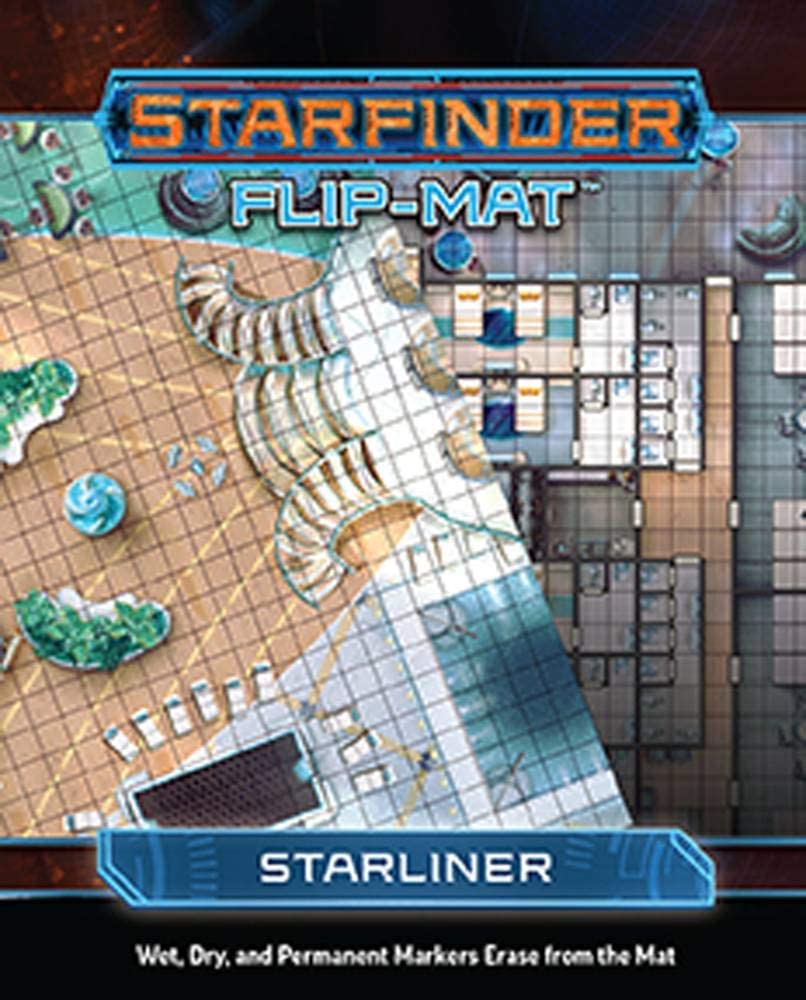 Paizo Publishing Starfinder Flip-Mat: Starliner Obrázek