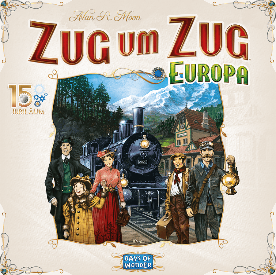 Days of Wonder Ticket to Ride: Europa 15 Year Edition - DE Obrázek