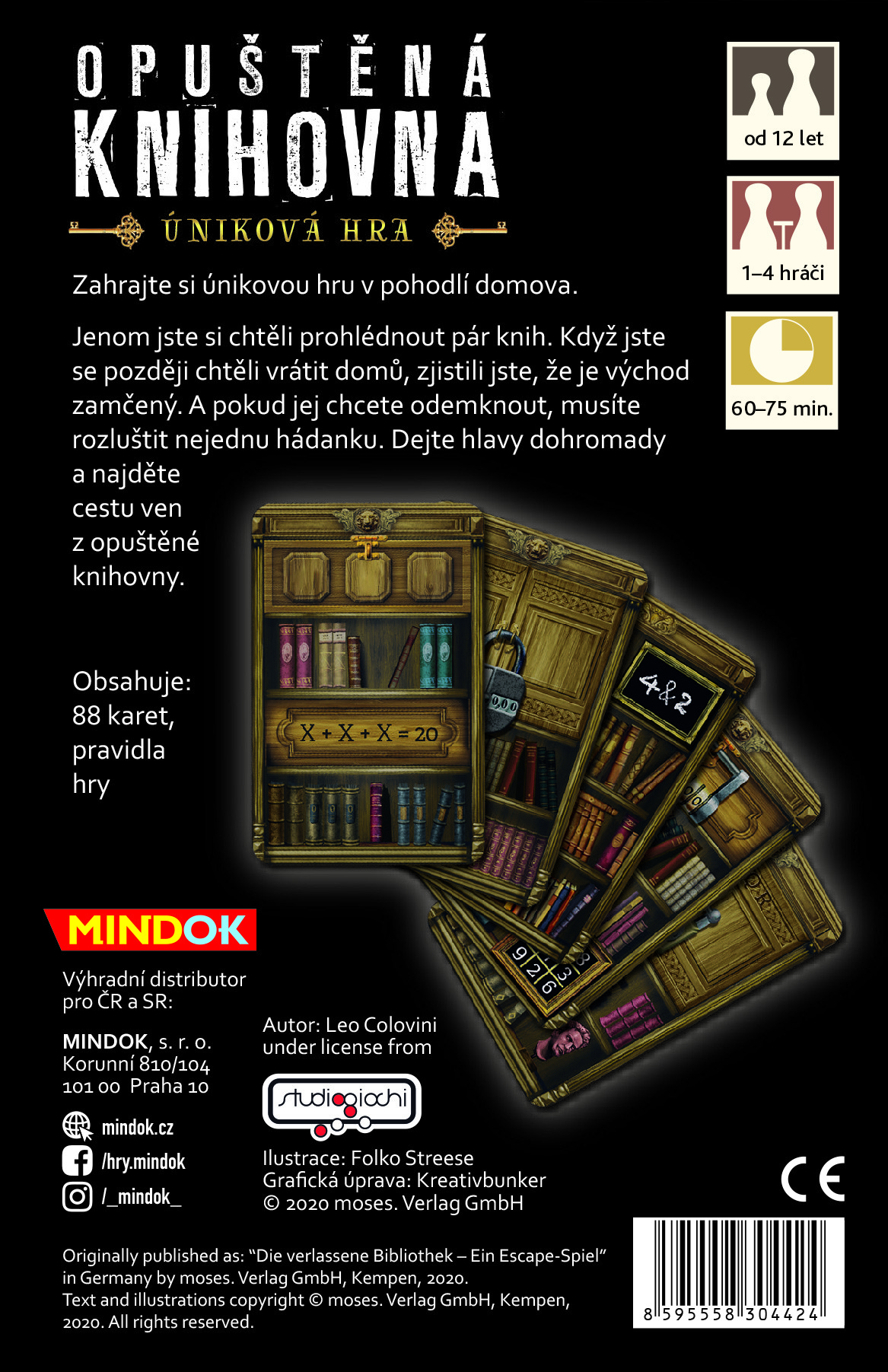 Mindok Opuštěná knihovna Obrázek