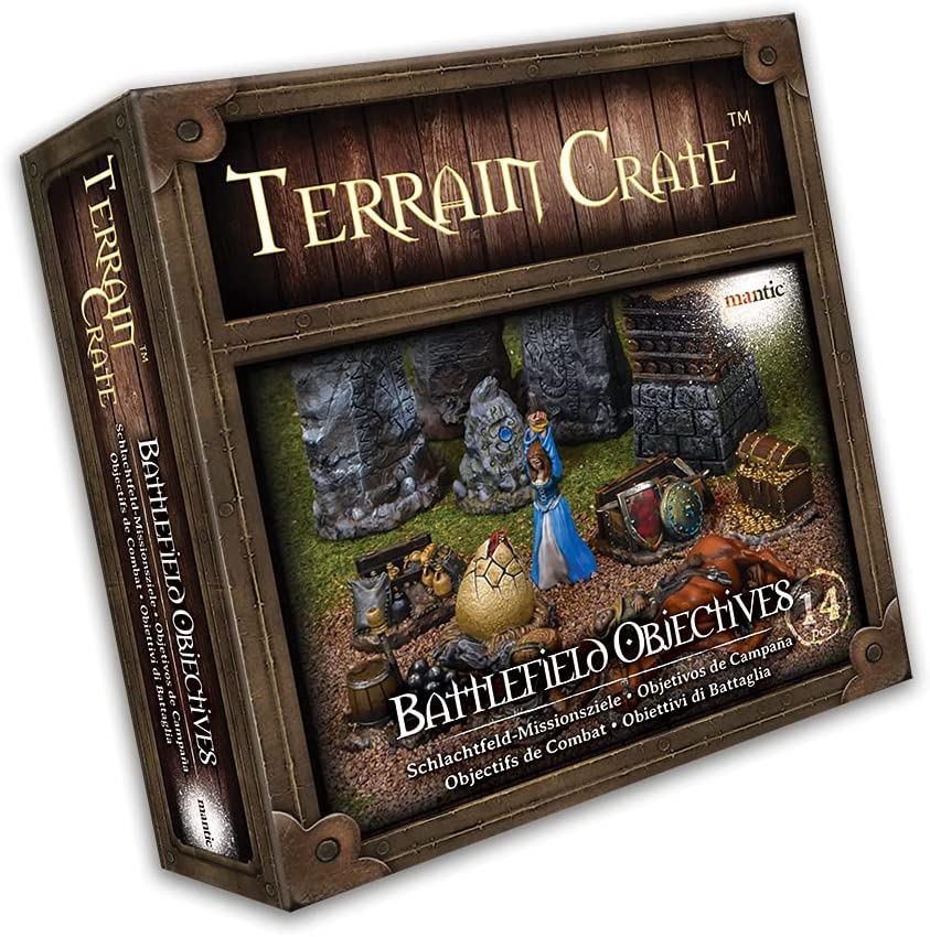 Mantic Games Terrain Crate: Battlefield Objectives Obrázek