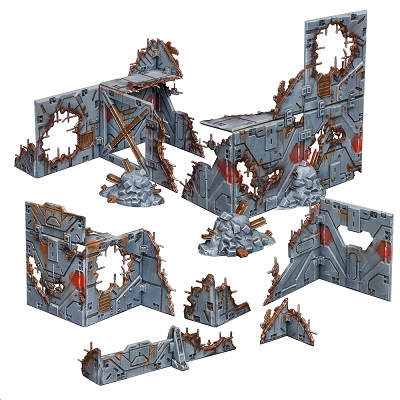 Mantic Games Terrain Crate: Battlefield Ruins Obrázek