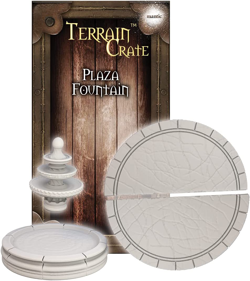 Mantic Games Terrain Crate: Plaza Fountain Obrázek