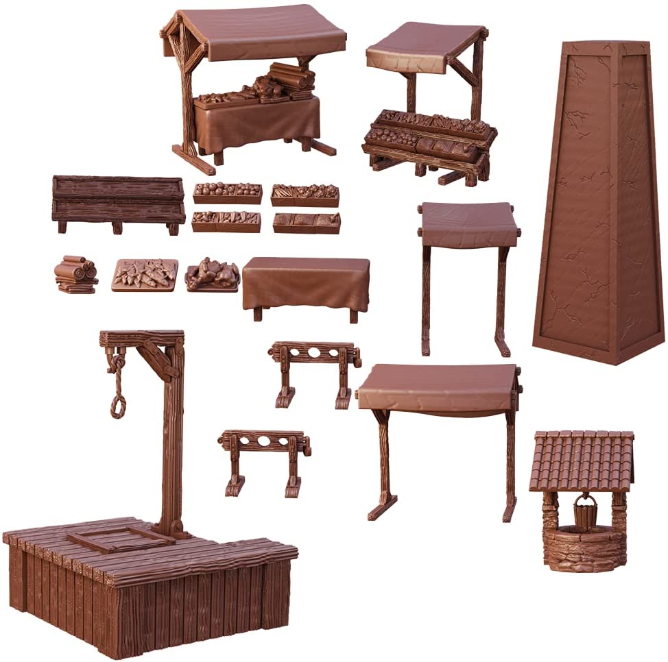 Mantic Games Terrain Crate: Village Square Obrázek