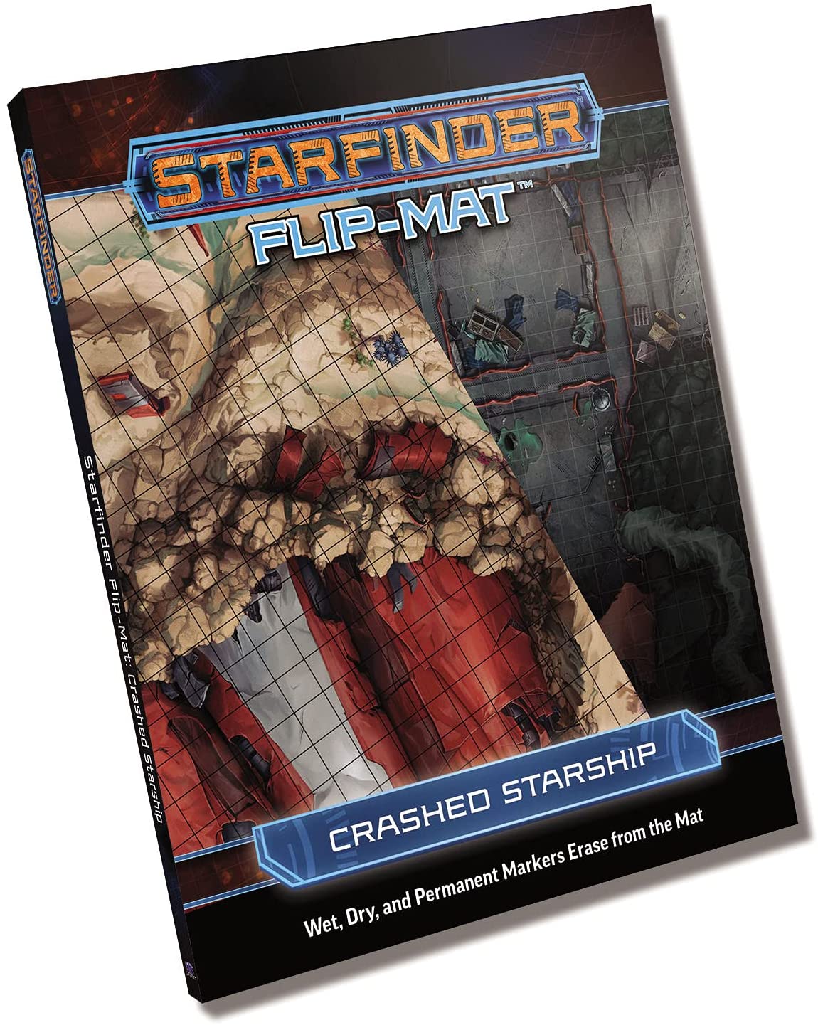 Paizo Publishing Starfinder Flip-Mat: Crashed Starship Obrázek