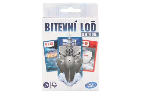 Hasbro Gaming Karetní hra Bitevní lodě Obrázek
