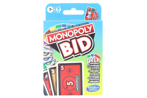 Hasbro Gaming Karetní hra Monopoly BID Obrázek