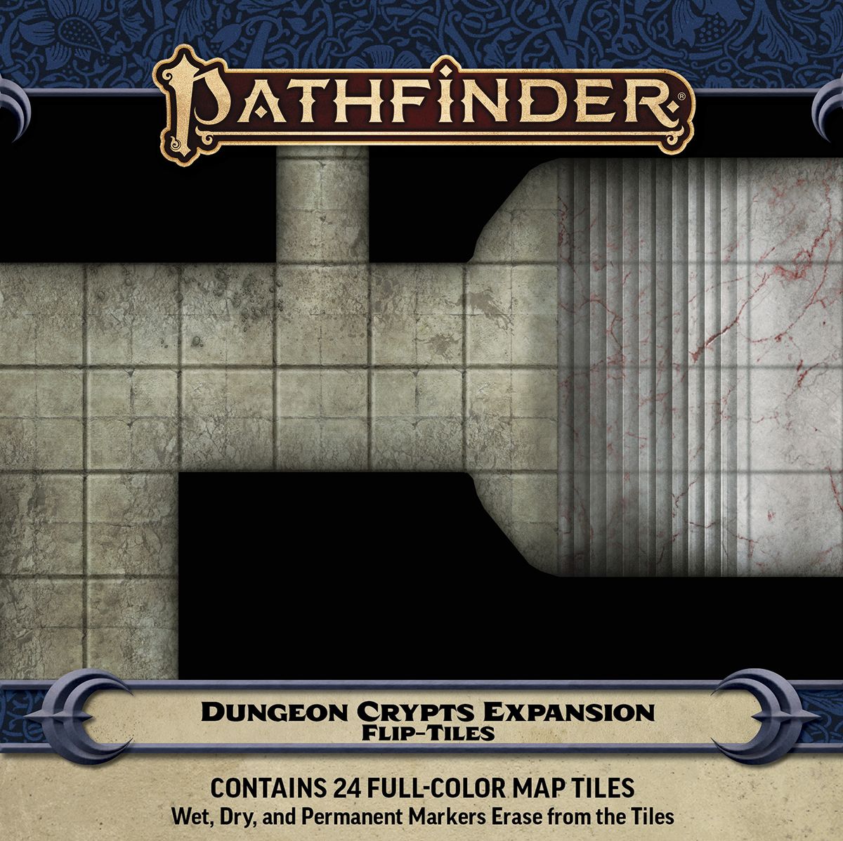Paizo Publishing Pathfinder Flip-Tiles: Dungeon Crypts Expansion Obrázek