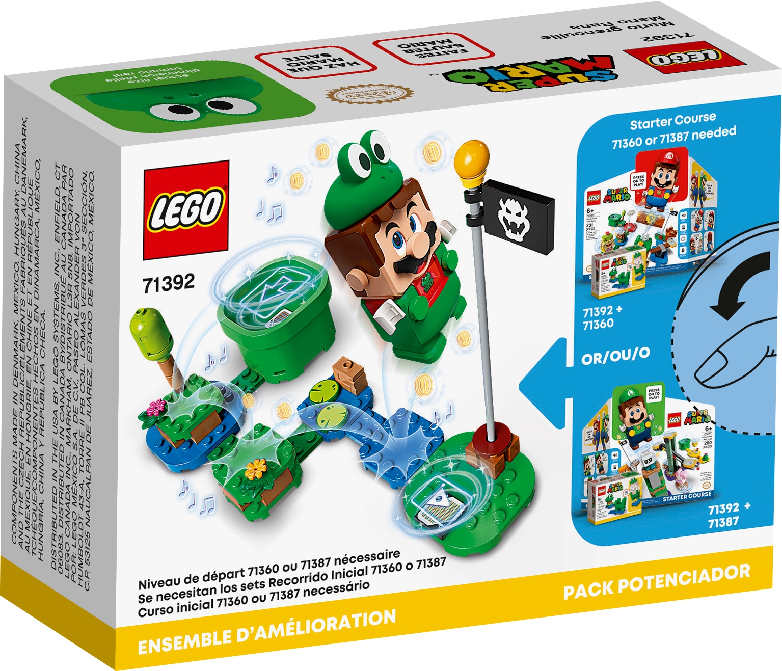 LEGO Žába Mario – obleček 71392 Obrázek