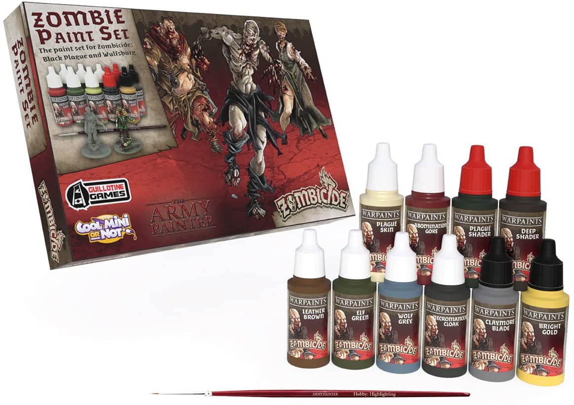 Army Painter: Zombicide: Black Plague Paint Set Obrázek