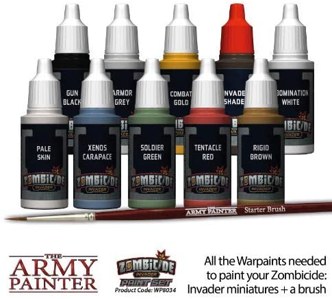 Army Painter: Zombicide: Invader Paint Set Obrázek