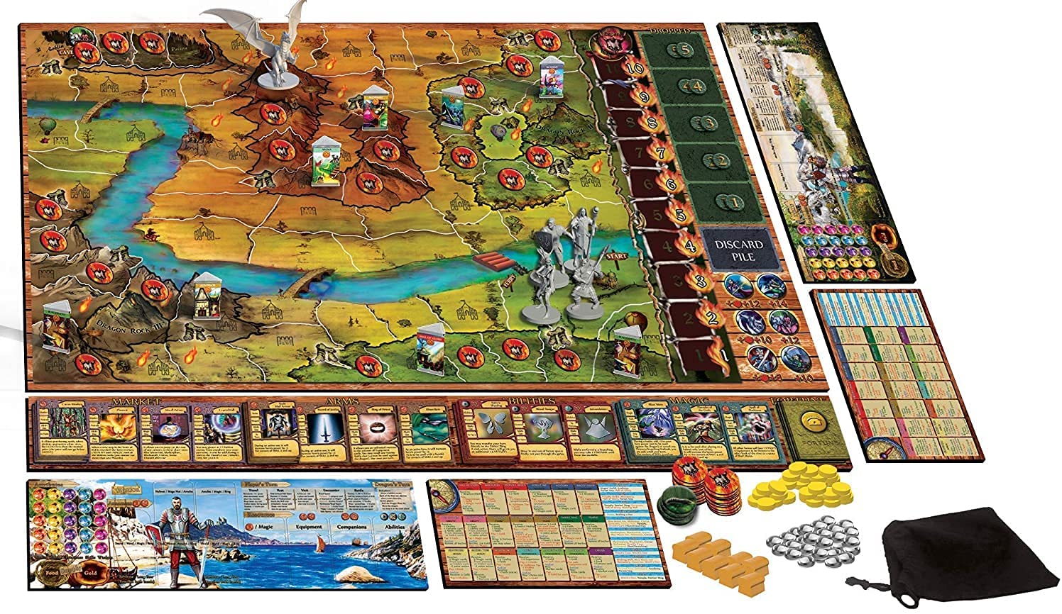 Unique Board Games Heropath: Dragon Roar Obrázek