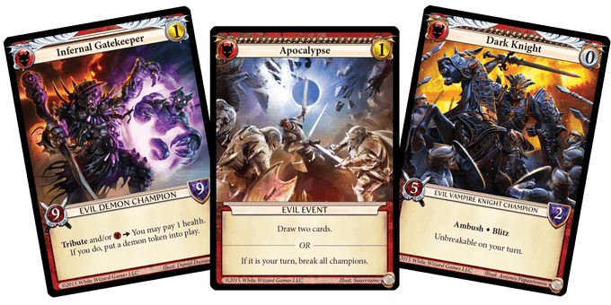 White Wizard Games Epic Card Game Obrázek