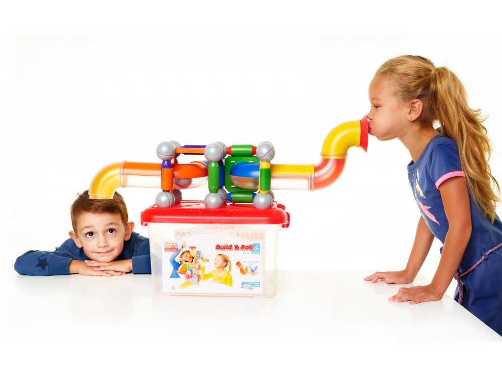 SmartMax - kontejner s kuličkovou dráhou - 44 ks Obrázek