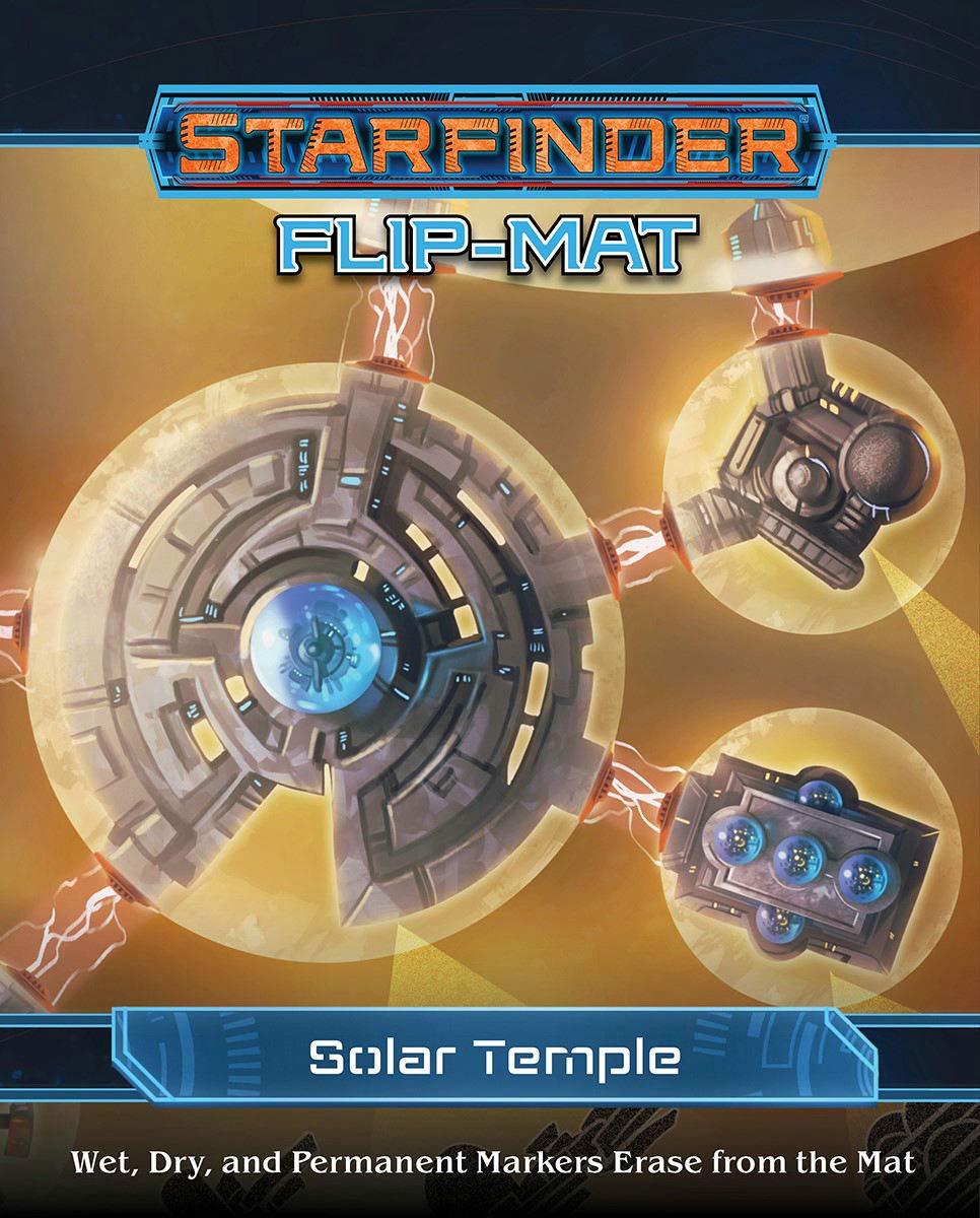 Paizo Publishing Starfinder Flip-Mat: Solar Temple Obrázek