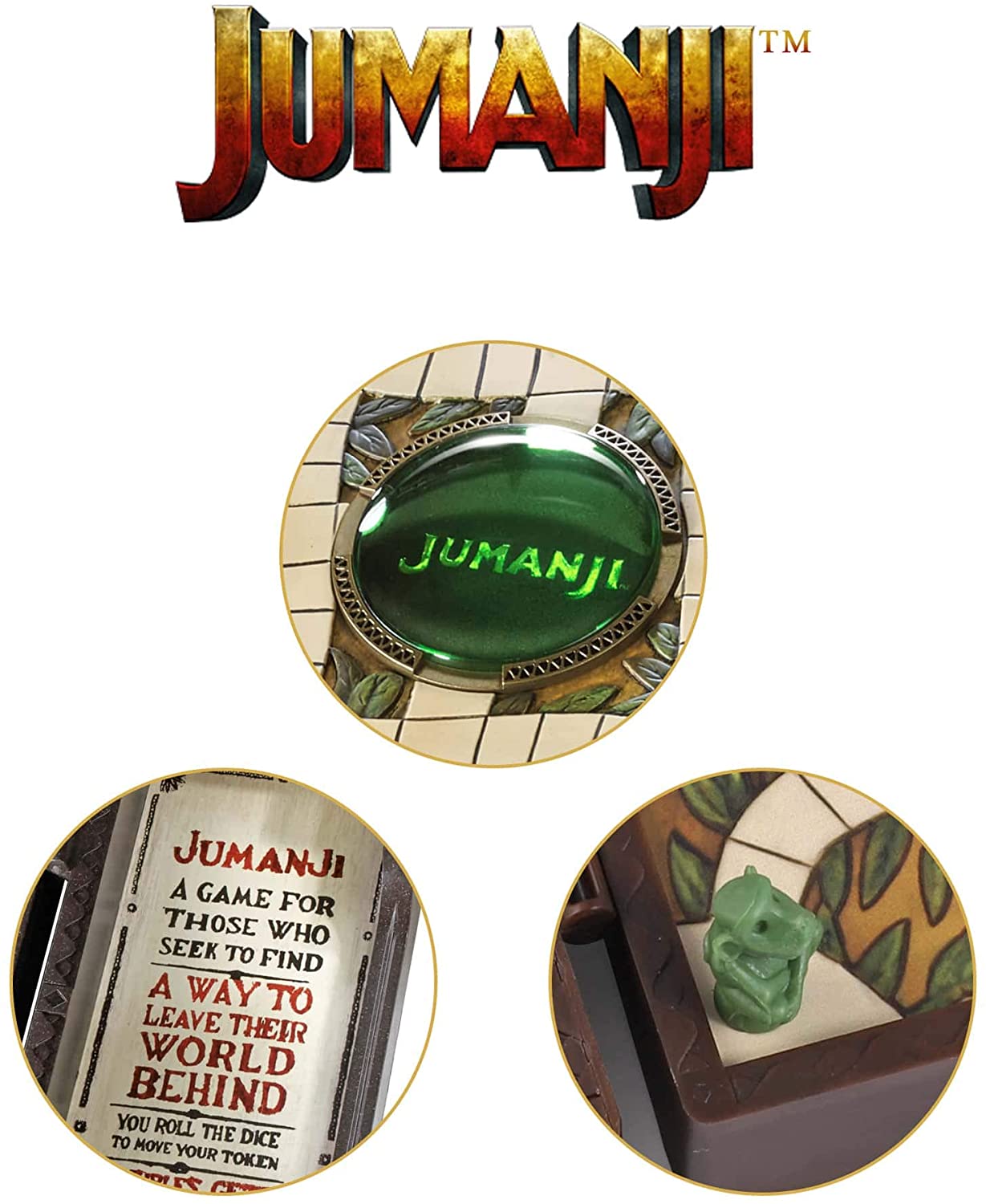 The Noble Collection Jumanji Miniature Electronic Game Board Obrázek