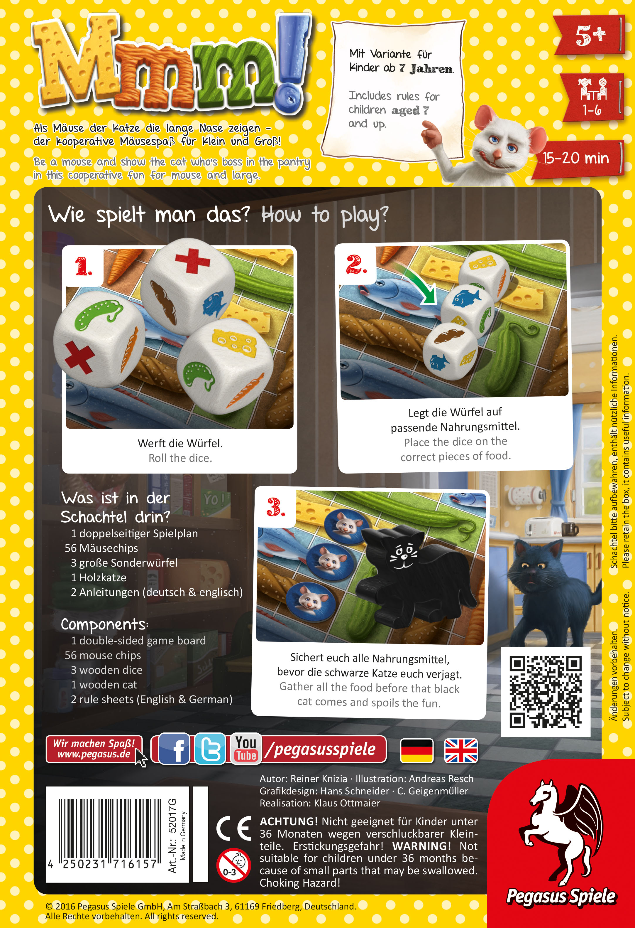 Pegasus Spiele Mmm! (EN, DE) Obrázek