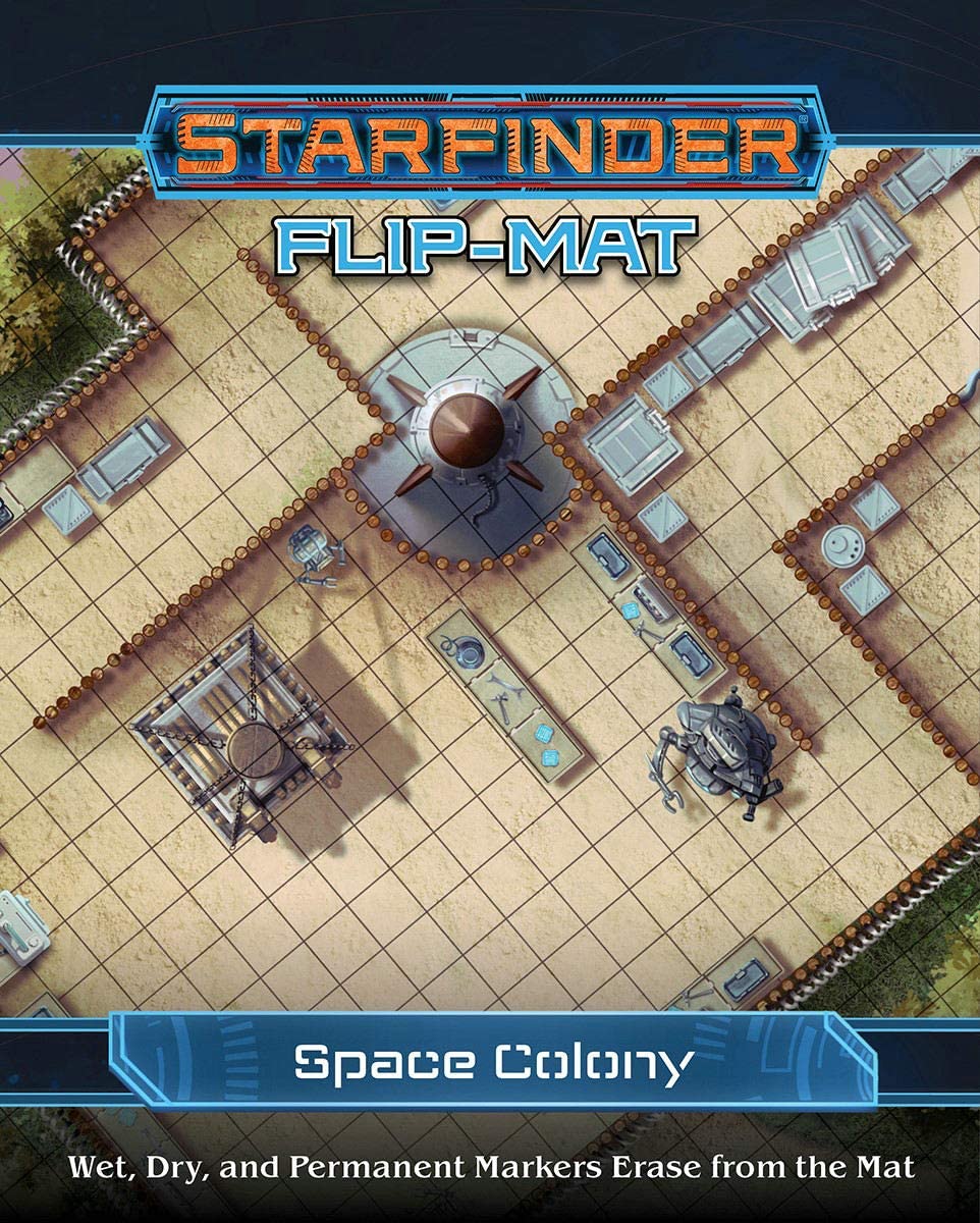 Paizo Publishing Starfinder Flip-Mat: Space Colony Obrázek