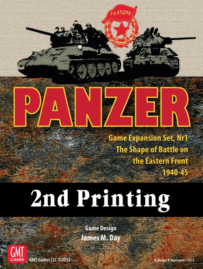 GMT Games Panzer Expansion #1 2nd Printing Obrázek