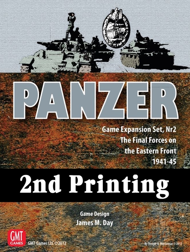 GMT Games Panzer Expansion #2 2nd Printing Obrázek
