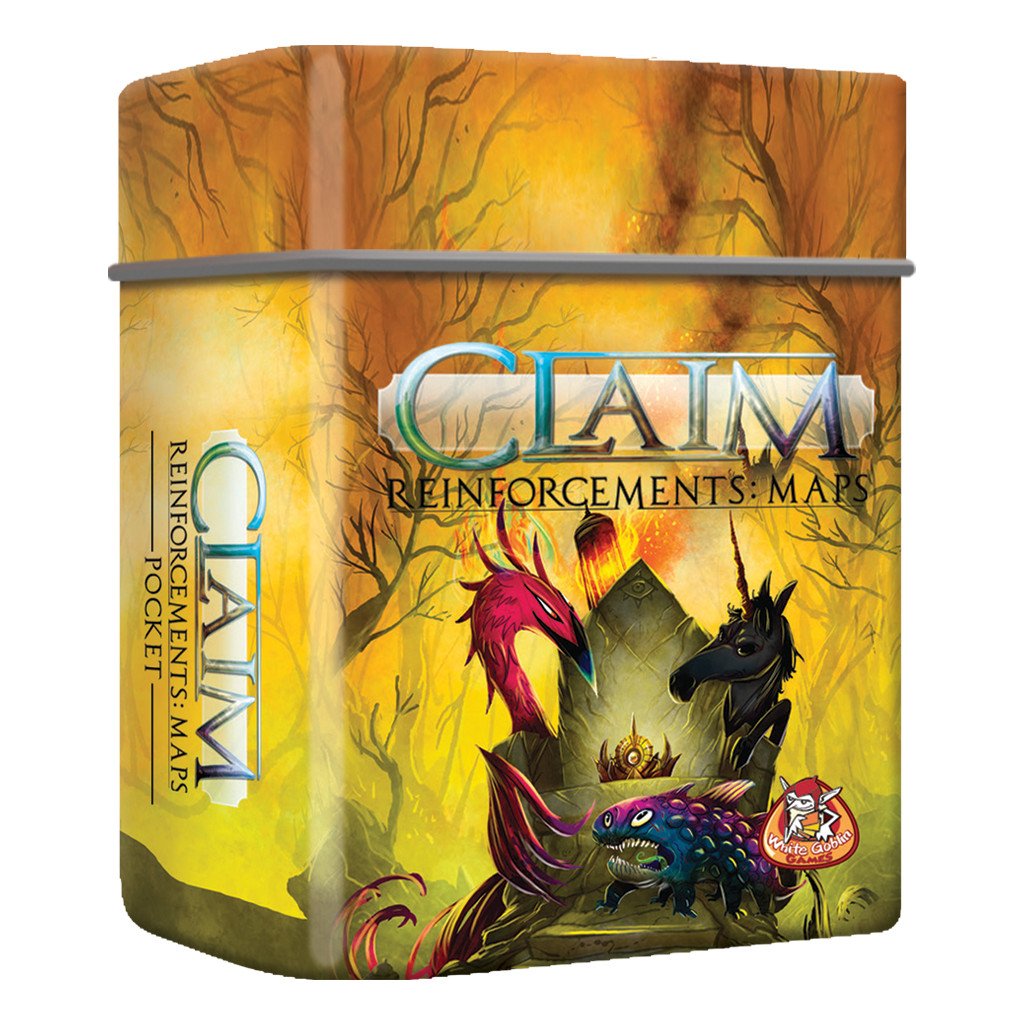 White Goblin Games Claim Reinforcements: Maps Pocket Obrázek