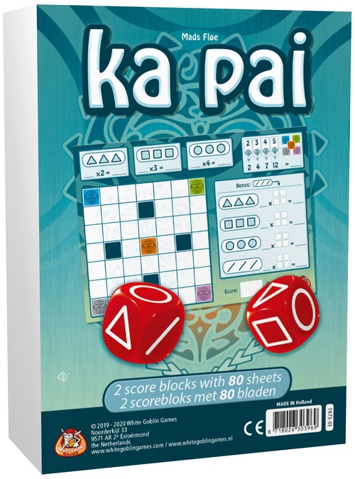 White Goblin Games Ka Pai Bloks (Extra Scorebloks) Obrázek