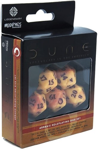 Modiphius Entertainment Dune: Adventures in the Imperium Dice Set: Arrakis Obrázek