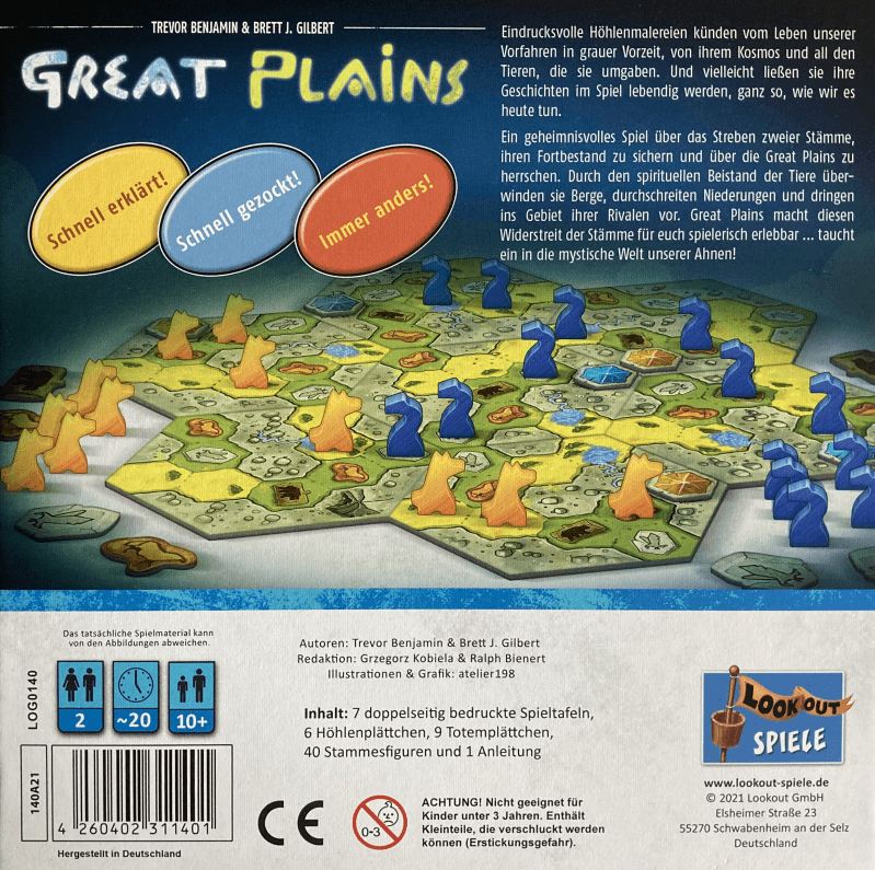 Lookout Games Great Plains Obrázek