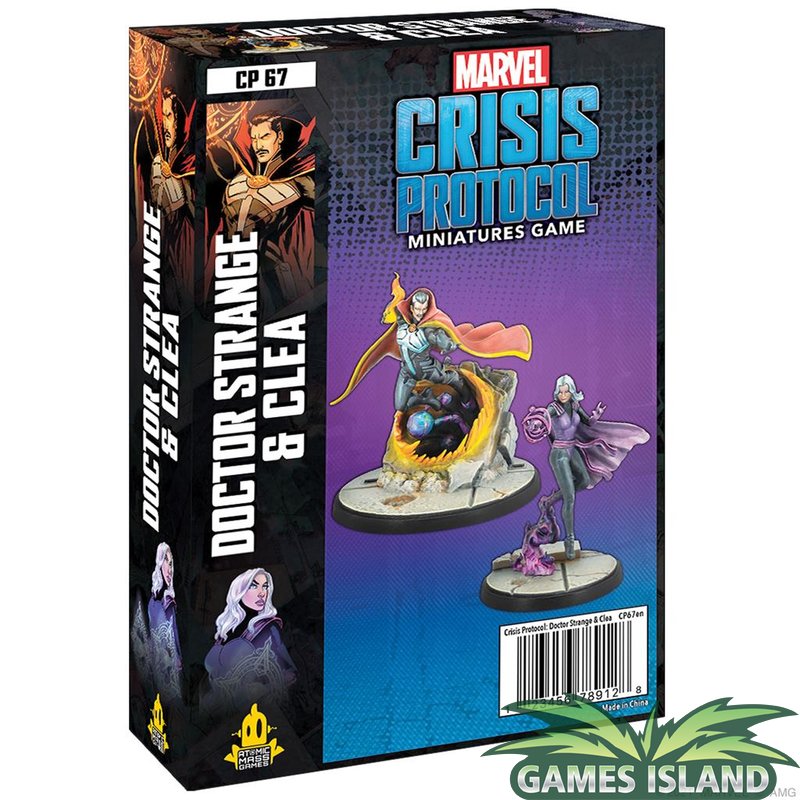 Atomic Mass Games Marvel Crisis Protocol: Doctor Strange & Clea Character Pack Obrázek