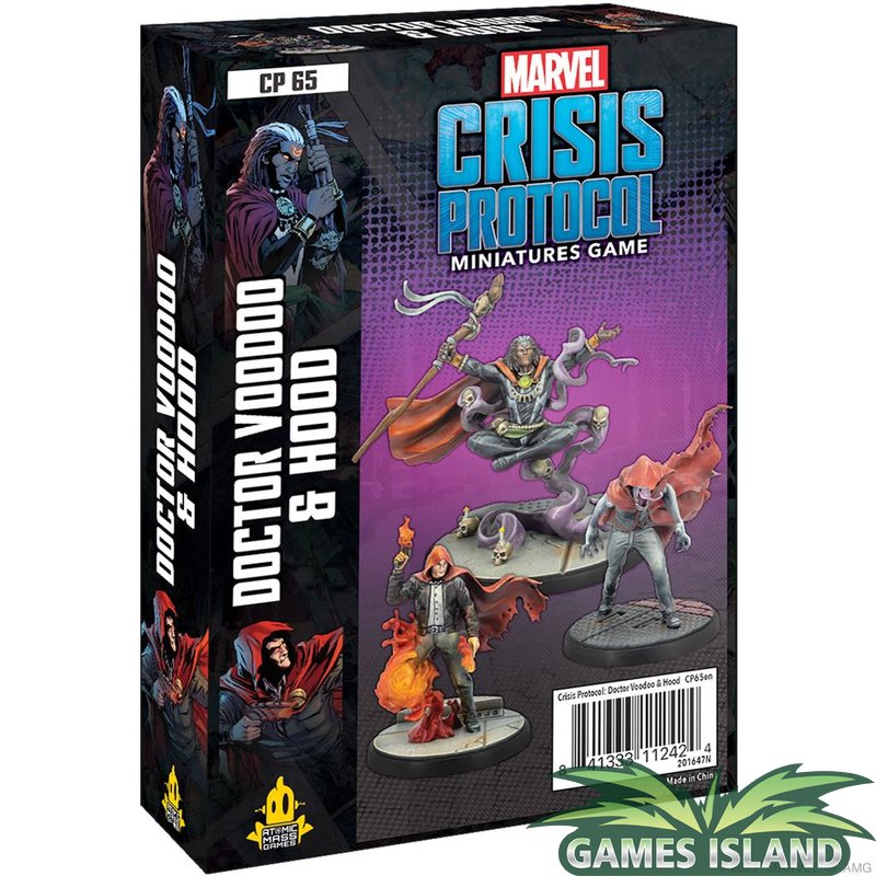 Atomic Mass Games Marvel Crisis Protocol: Doctor Voodoo & Hood Character Pack Obrázek