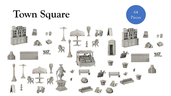 Mantic Games Terrain Crate: Town Square Obrázek