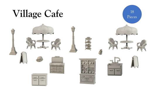 Mantic Games Terrain Crate: Village Café Obrázek