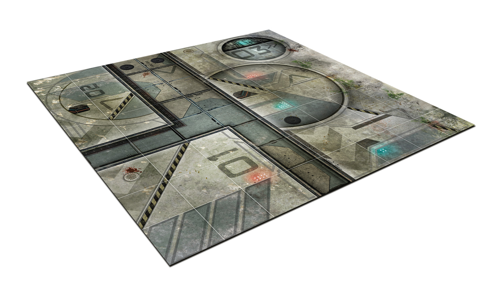 Mantic Games Deadzone Gaming Mat #2 (2021) Obrázek
