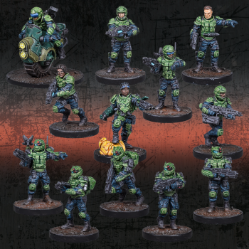 Mantic Games Deadzone GCPS Recon Squad Starter Obrázek