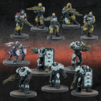 Mantic Games Deadzone Enforcer Insurgence Protocol Starter Obrázek