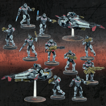 Mantic Games Deadzone Enforcer Strike Protocol Starter Obrázek